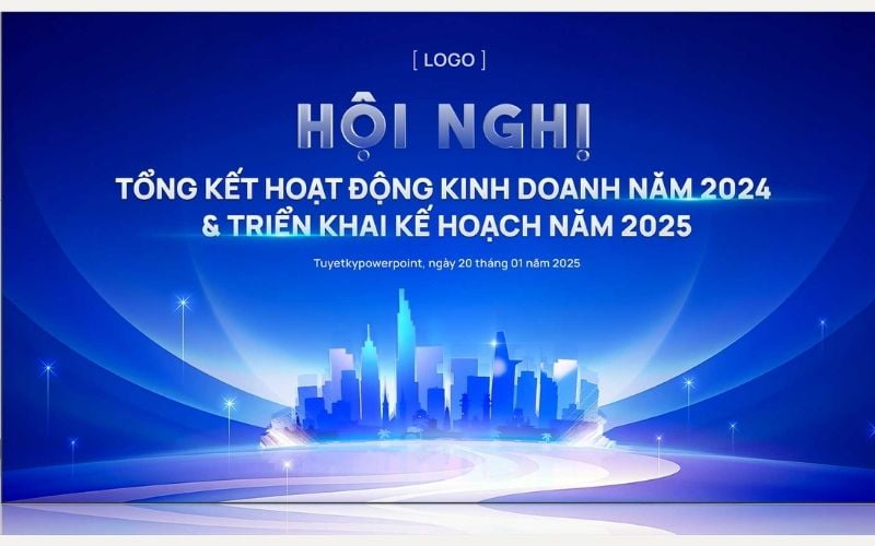 Mẫu Maket hội nghị doanh nghiệp